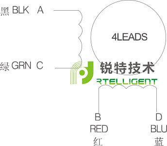 35A01系列步进电机产接线图